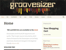 Tablet Screenshot of groovesizer.com
